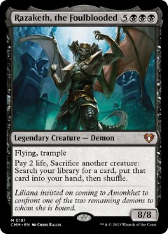 Razaketh, the Foulblooded Commander Masters